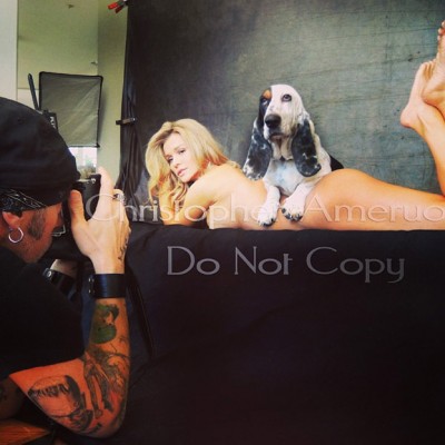 Joanna Krupa seksowna modekla nago w akcji Angels4Animals 1.jpg